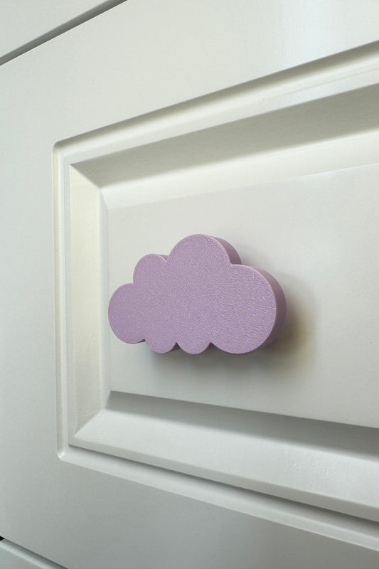 Mor Bulut Dolap Kulpu - Çocuk Odası, Mutfak ve Banyo İçin Şık ve Dayanıklı Mobilya Kulp