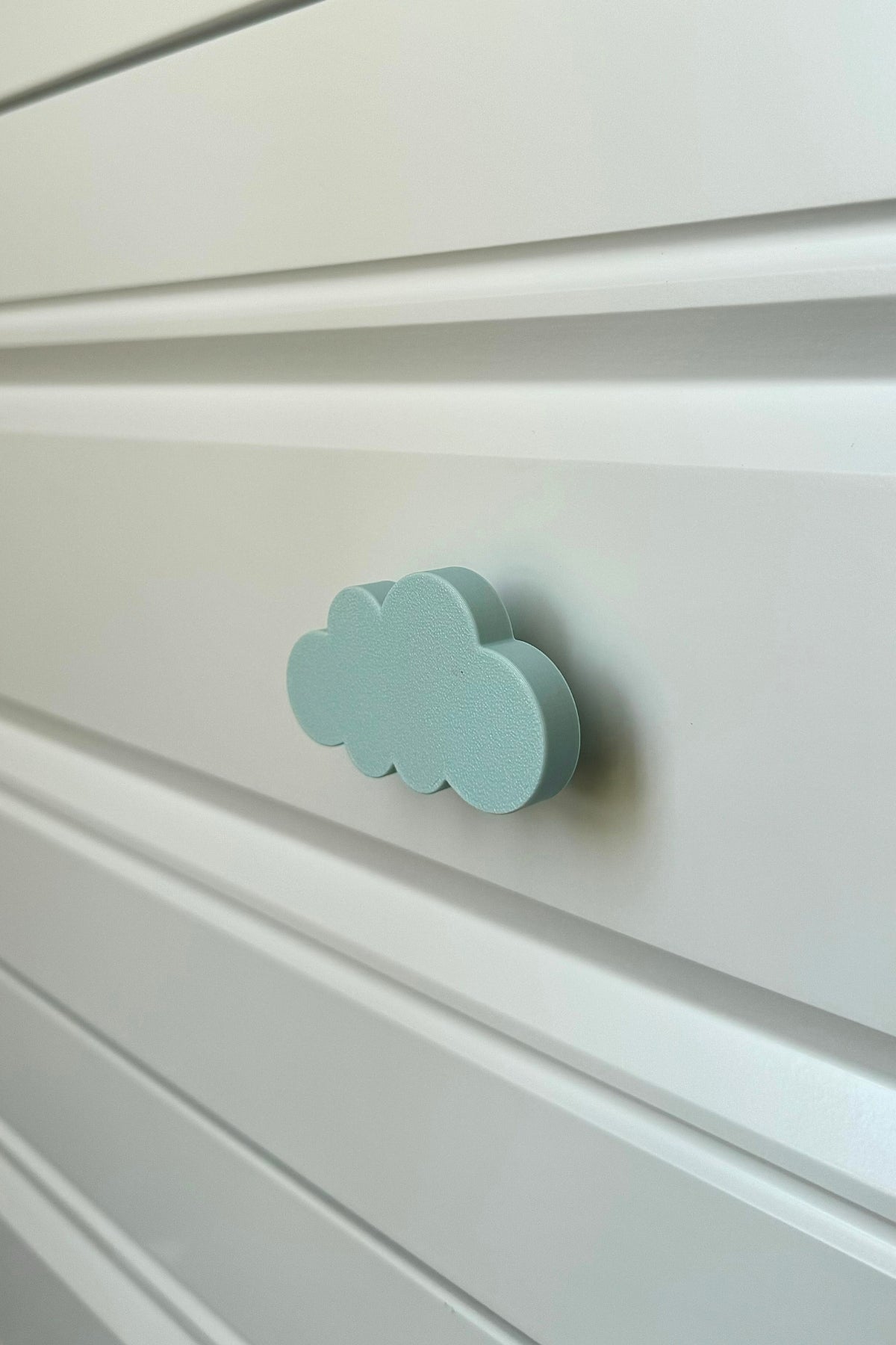 Mavi Bulut Dolap Kulpu - Çocuk Odası, Mutfak ve Banyo İçin Eğlenceli ve Dayanıklı Mobilya Kulp