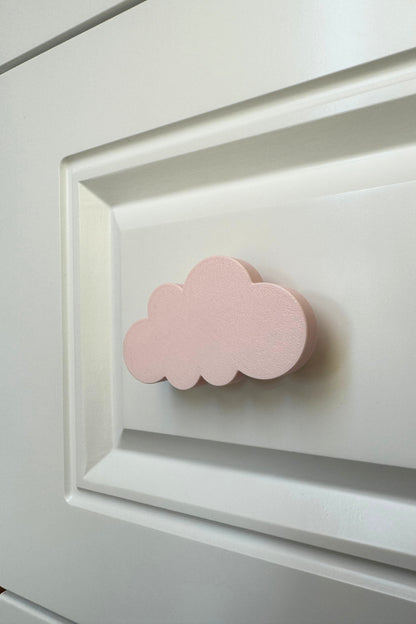 Pembe Bulut Dolap Kulpu - Çocuk Odası, Mutfak ve Banyo İçin Şirin ve Dayanıklı Mobilya Kulp