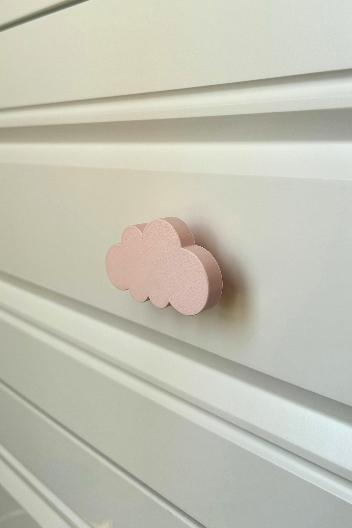 Pembe Bulut Dolap Kulpu - Çocuk Odası, Mutfak ve Banyo İçin Şirin ve Dayanıklı Mobilya Kulp