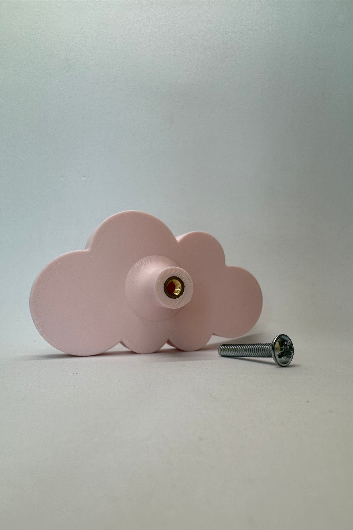 Pembe Bulut Dolap Kulpu - Çocuk Odası, Mutfak ve Banyo İçin Şirin ve Dayanıklı Mobilya Kulp