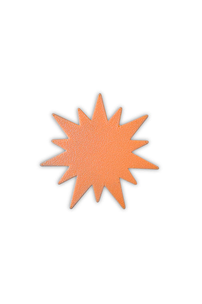 Turuncu Güneş Dolap Kulpu - Çocuk Odası, Mutfak ve Banyo İçin Canlı ve Dayanıklı Mobilya Kulp