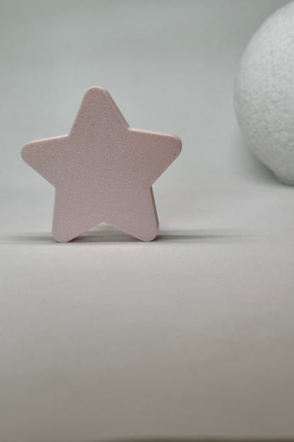 Pembe Yıldız Dolap Kulpu - Çocuk Odası, Mutfak, Banyo İçin Şık, Dayanıklı ve Sevimli Mobilya Kulp