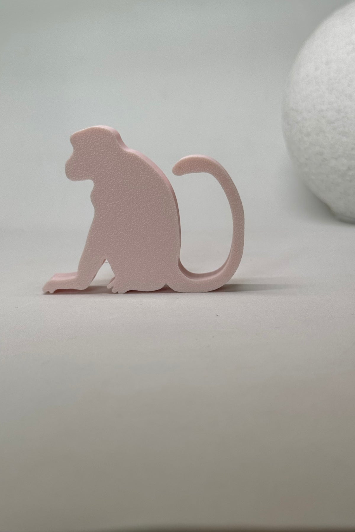 Pembe Maymun Dolap Kulpu - Çocuk Odası, Mutfak ve Banyo İçin Modern, Şık ve Dayanıklı Mobilya Kulp