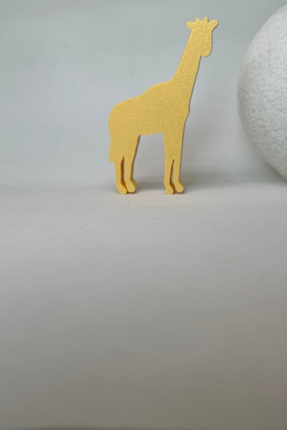 Sarı Zürafa Dolap Kulpu - Çocuk Odası, Mutfak ve Banyo İçin Modern, Şık ve Dayanıklı Mobilya Kulp