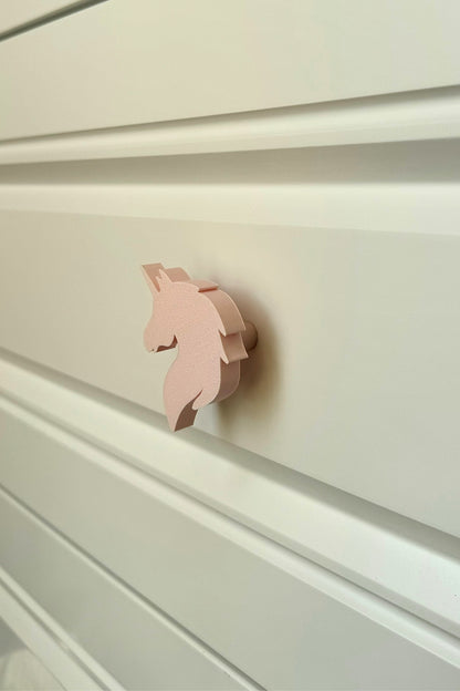 Unicorn Dolap Kulpu - Çocuk Odası, Mutfak ve Banyo İçin Renkli ve Dayanıklı Mobilya Kulp