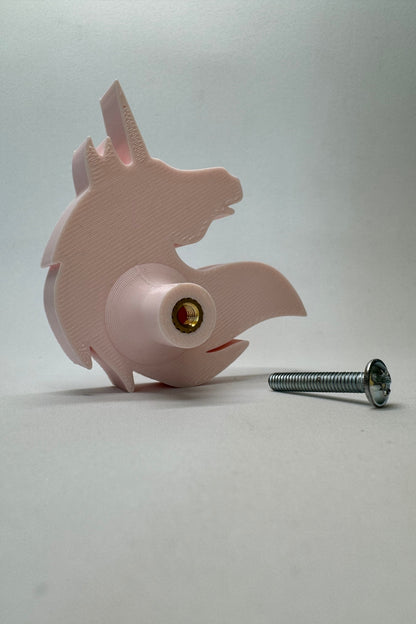 Unicorn Dolap Kulpu - Çocuk Odası, Mutfak ve Banyo İçin Renkli ve Dayanıklı Mobilya Kulp