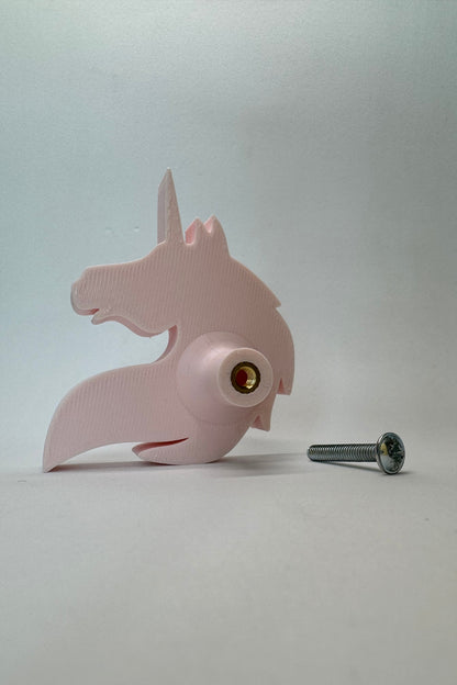 Unicorn Dolap Kulpu - Çocuk Odası, Mutfak ve Banyo İçin Renkli ve Dayanıklı Mobilya Kulp